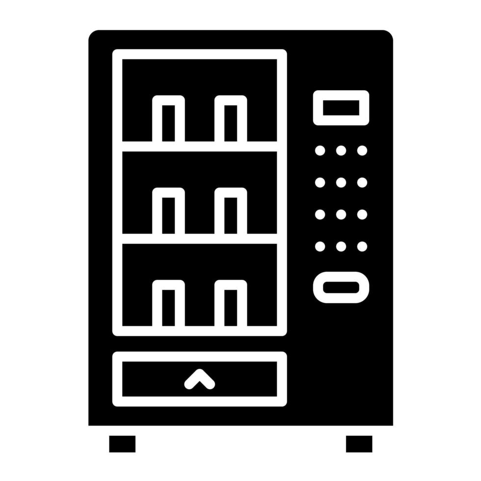 icône de vecteur de distributeur automatique