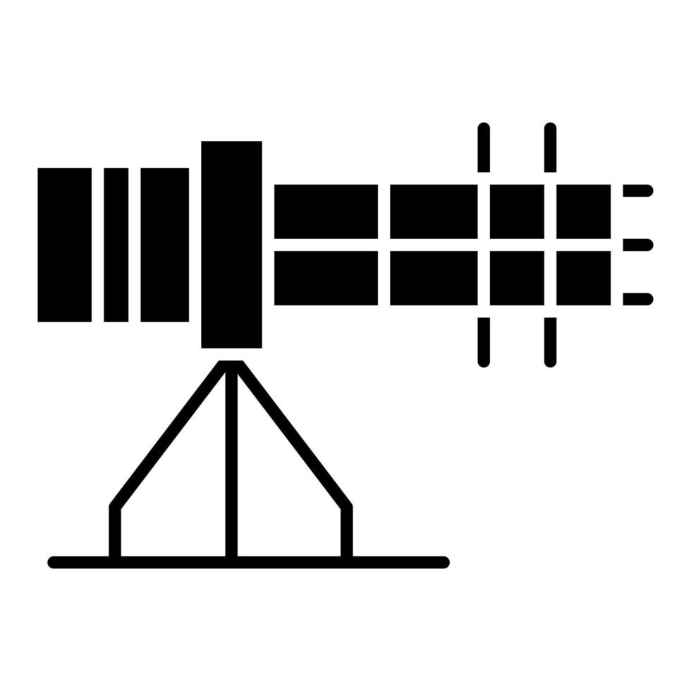 icône de vecteur de mitrailleuse