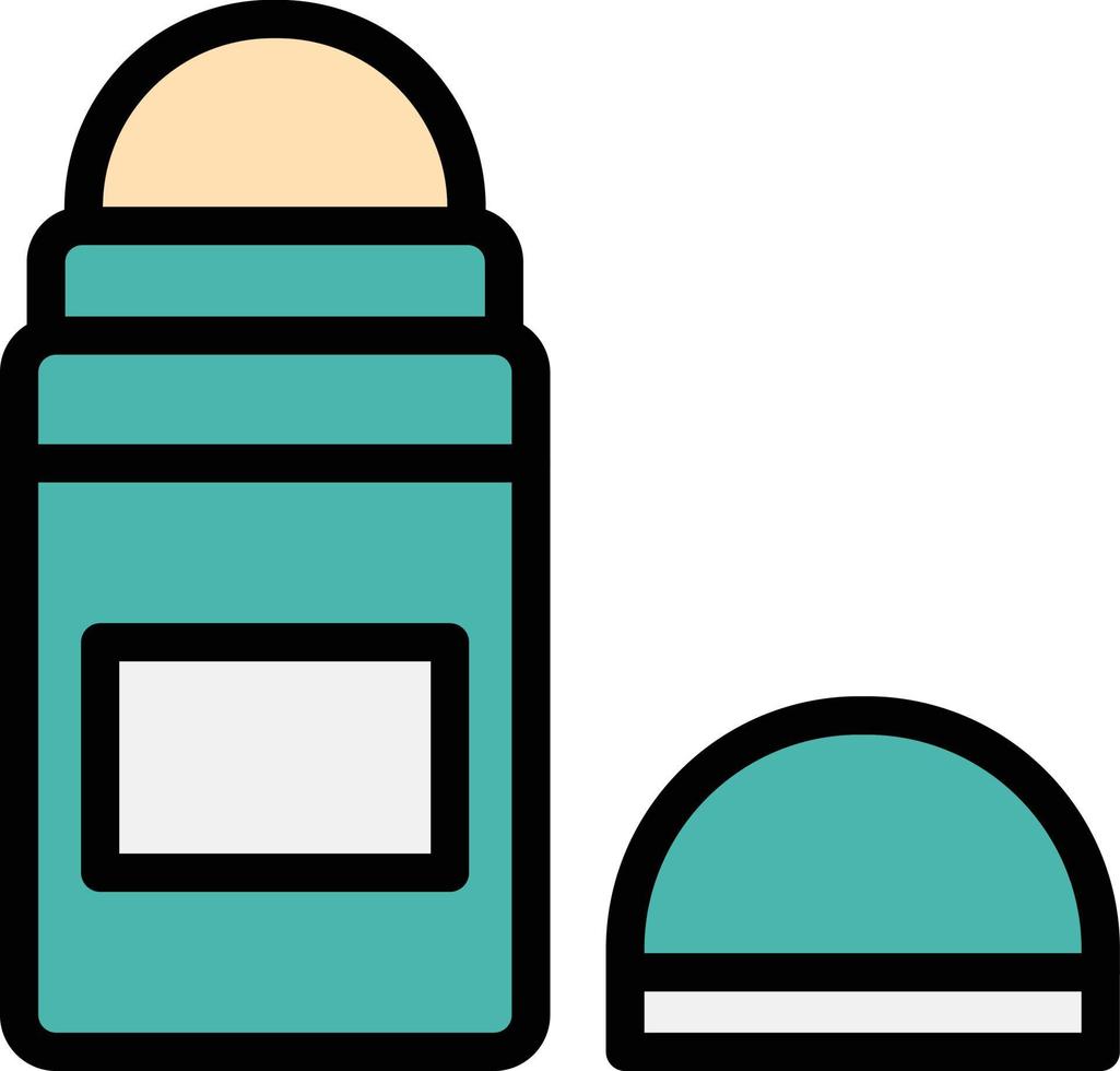 illustration de conception d'icône de vecteur de déodorant