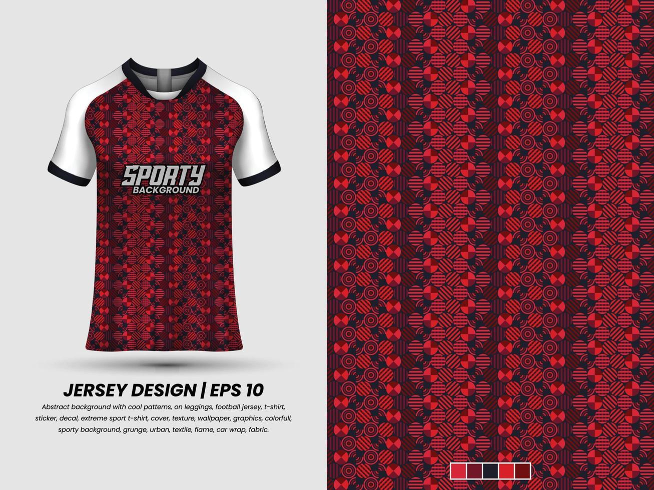 football Jersey conception pour sublimation, sport t chemise conception, modèle Jersey pro vecteur