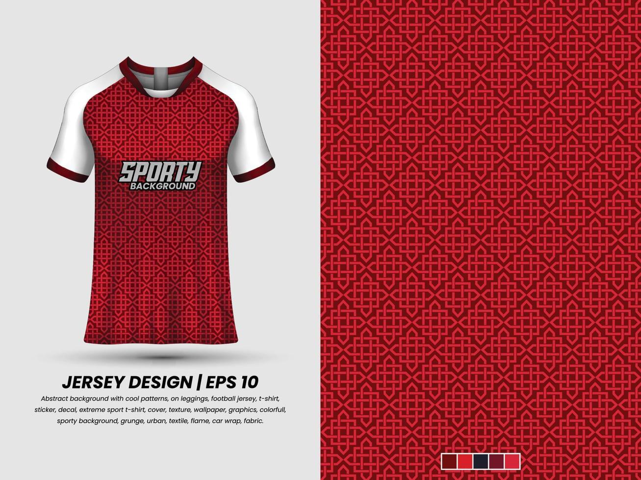 football Jersey conception pour sublimation, sport t chemise conception, modèle Jersey pro vecteur