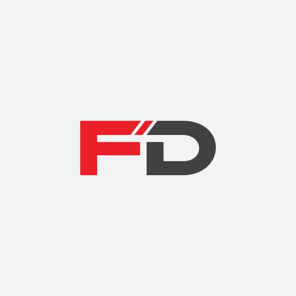 vecteur fd logo conception modèle vecteur graphique l'image de marque élément