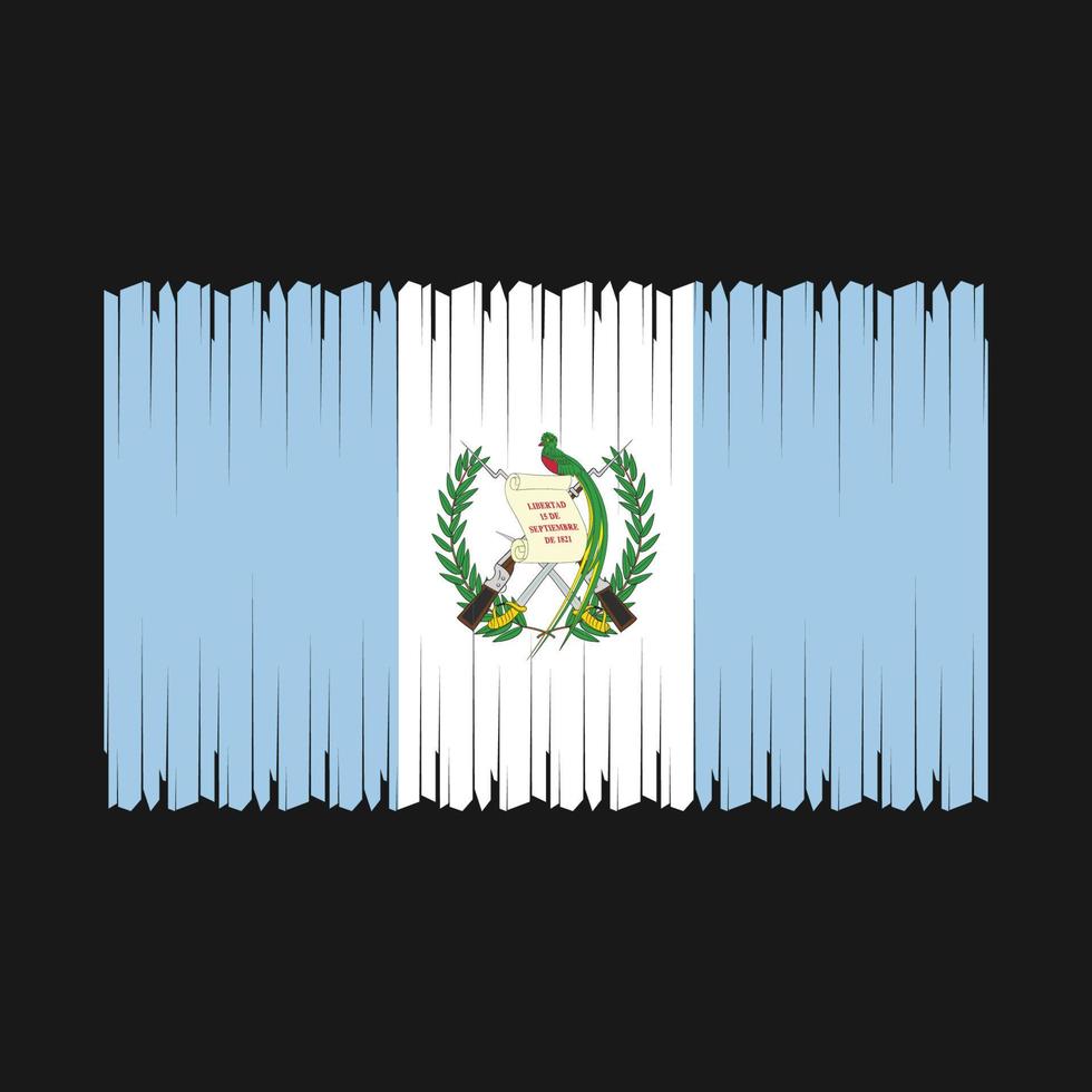 Guatemala drapeau vecteur illustration