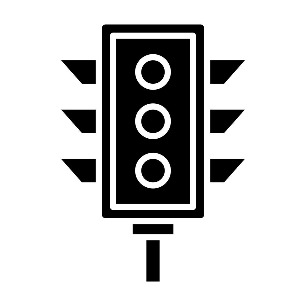 icône de vecteur de feux de circulation
