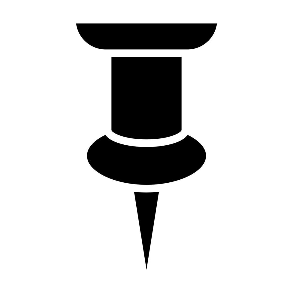 icône de vecteur de punaise