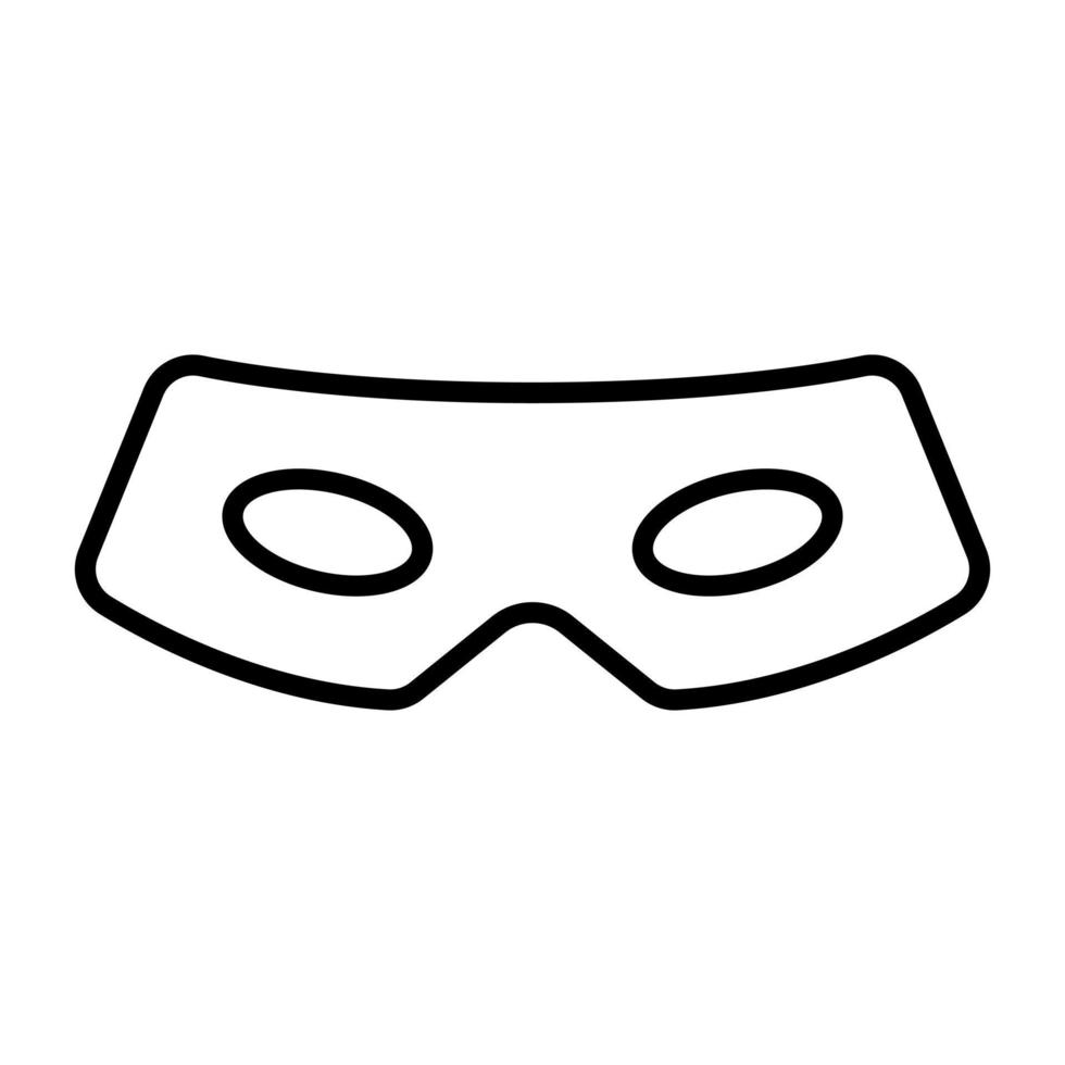 icône de vecteur de masque