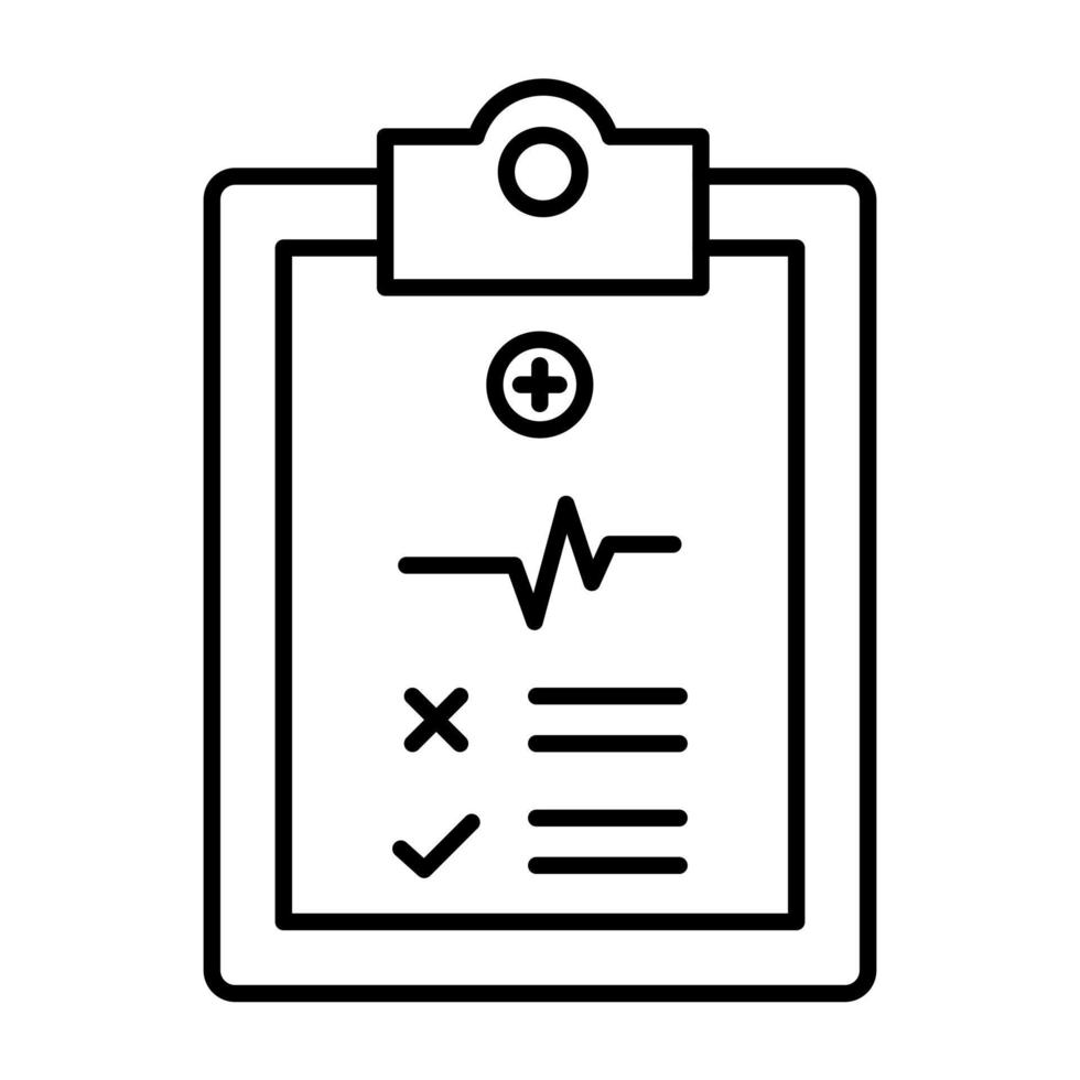 icône de vecteur de diagnostic