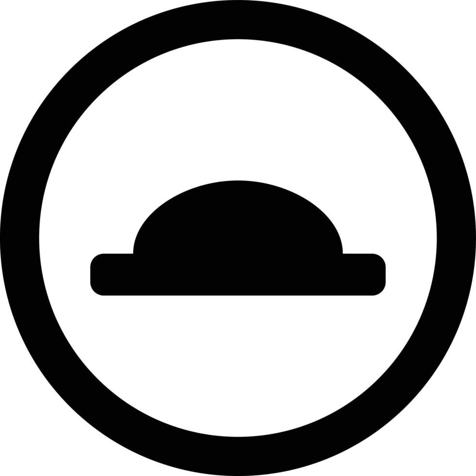 illustration de conception d'icône de vecteur de bosse
