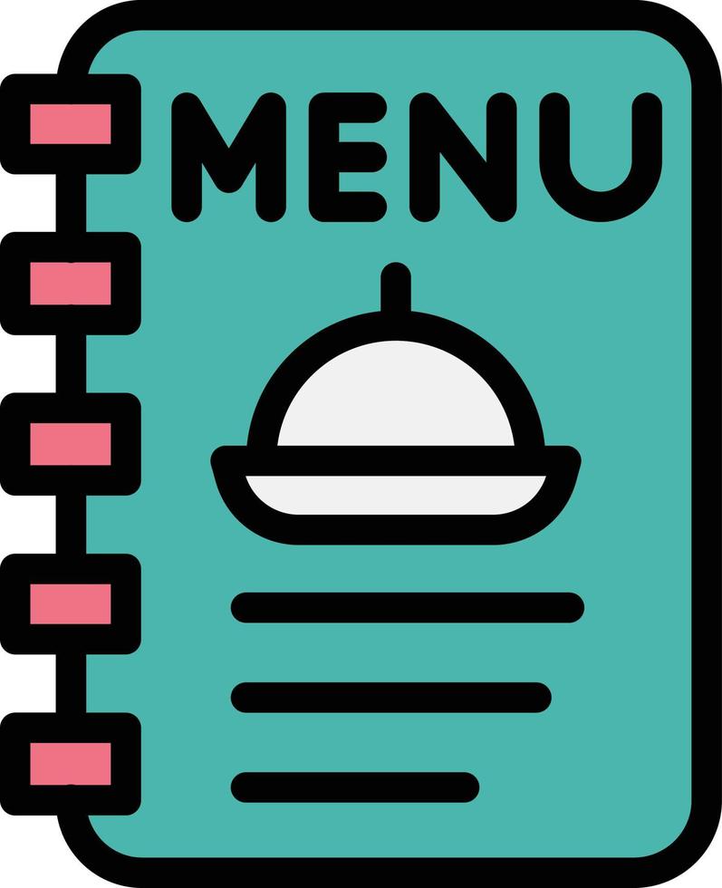 illustration de conception d'icône de vecteur de menu