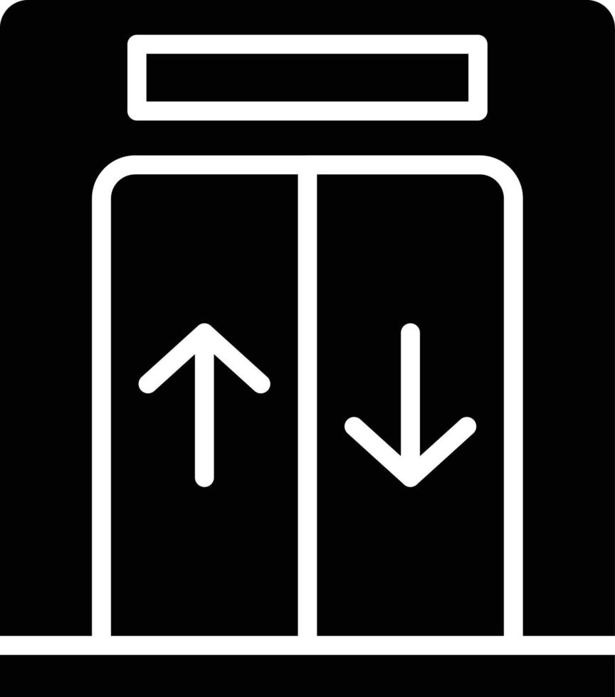 ascenseur vecteur icône illustration de conception