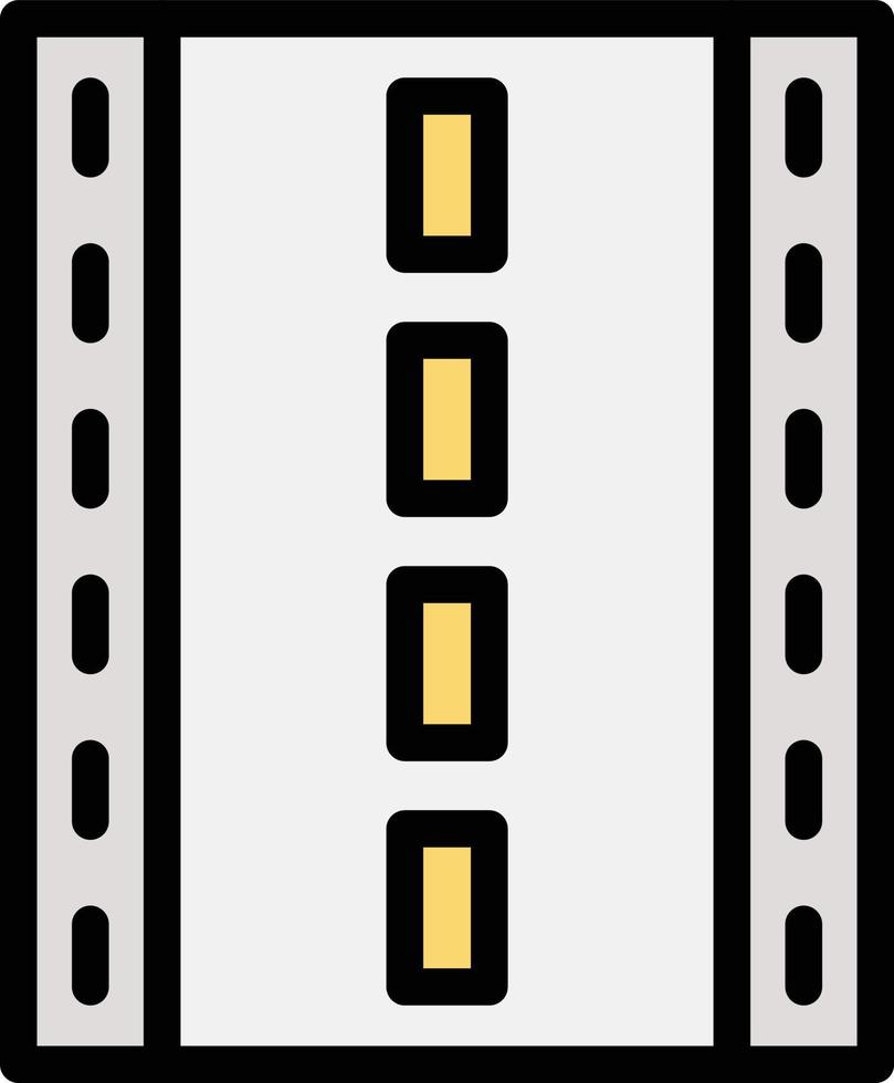 illustration de conception d'icône de vecteur de piste