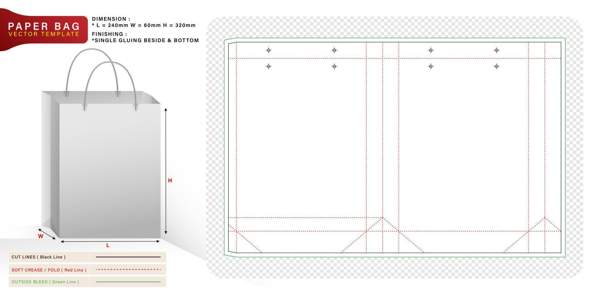 vecteur illustration de mourir Couper papier Sacs pour des produits compartiments unique conceptions, minimaliste conceptuel paquet titulaire, parcelle Sacs, papeterie et impression mises en page des produits