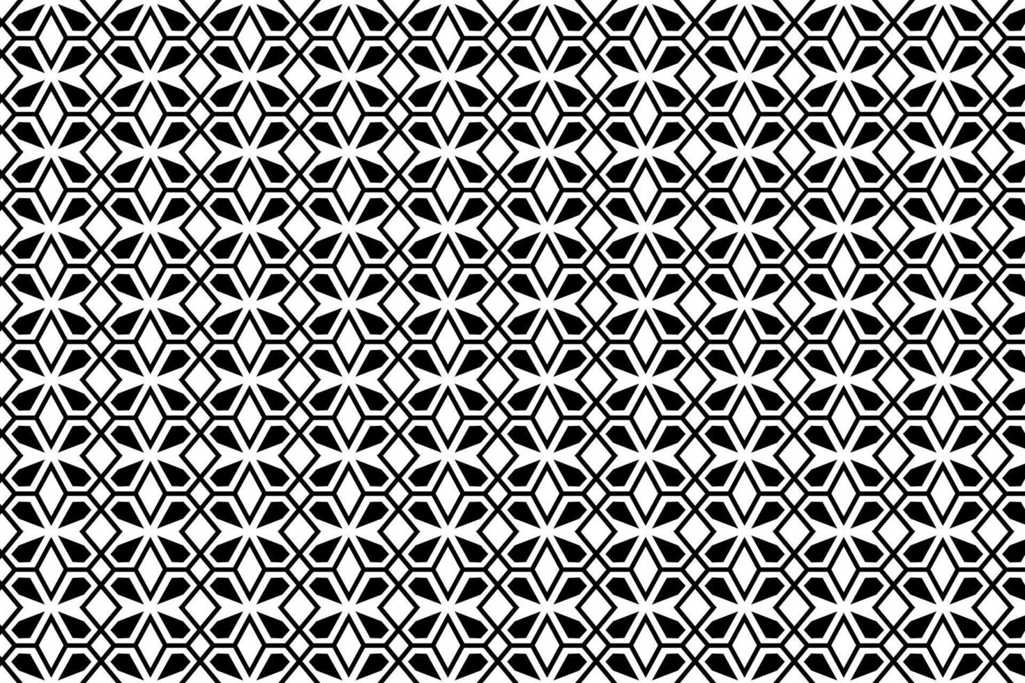 abstrait noir et blanc vecteur géométrique sans couture modèle. répéter carrelable, mosaïque modèle. fabrication leur idéal pour utilisation dans une variété de graphique conception projets, comme sites Internet, textiles et autre.