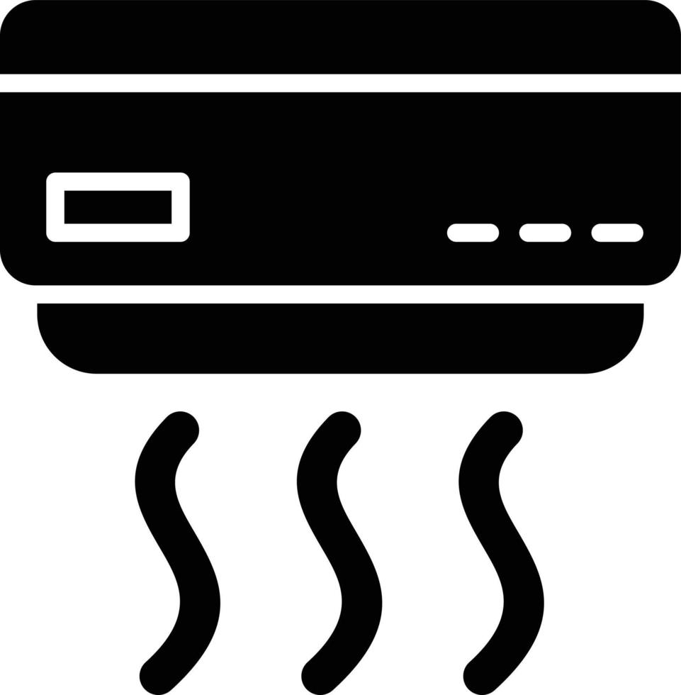 illustration de conception d'icône de vecteur de climatiseur