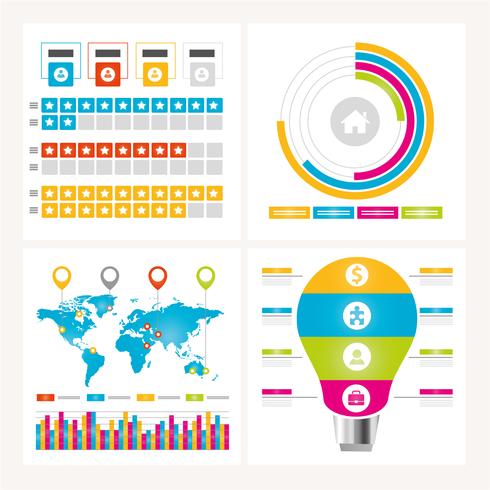 Éléments de conception infographique Vector