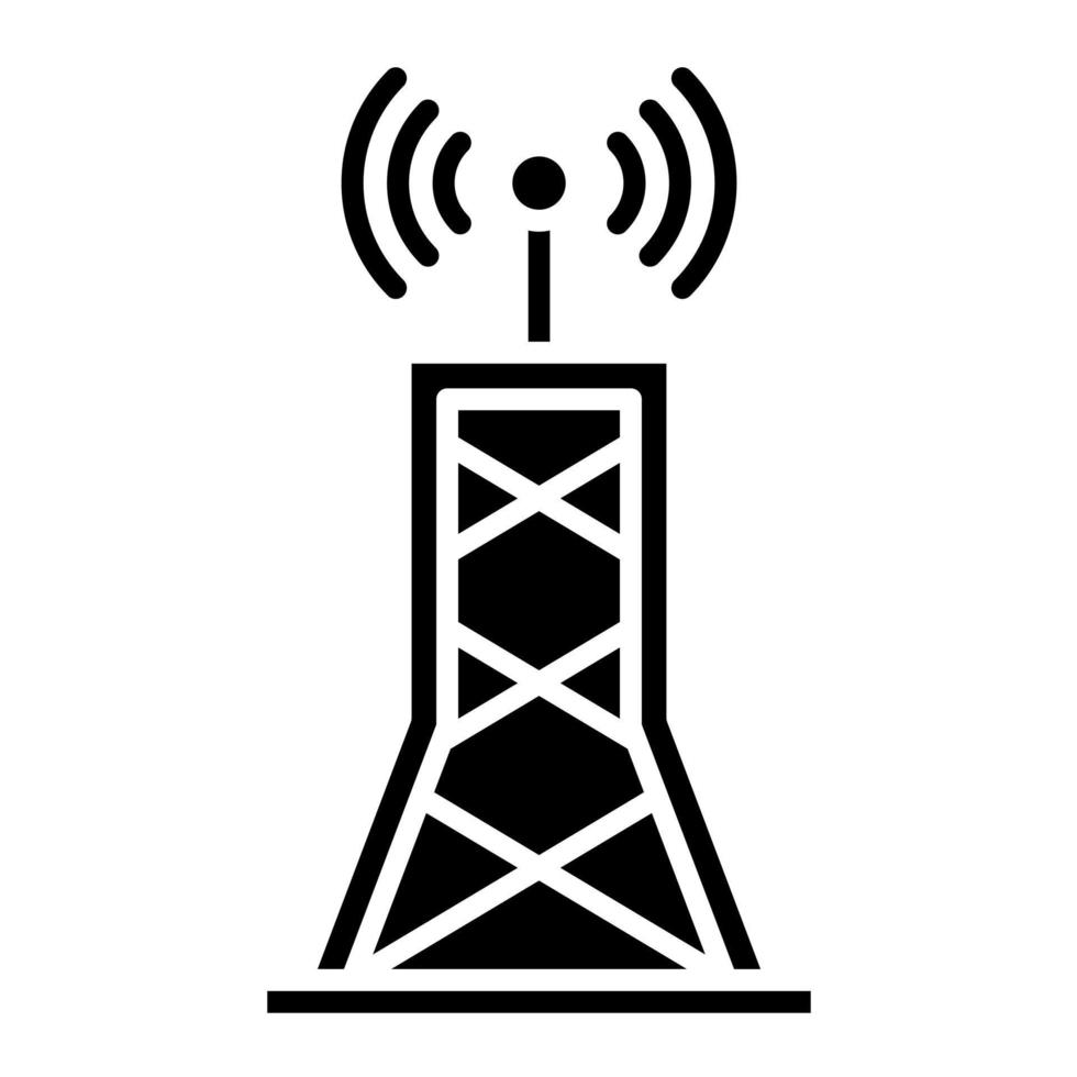 icône de vecteur de tour de signal