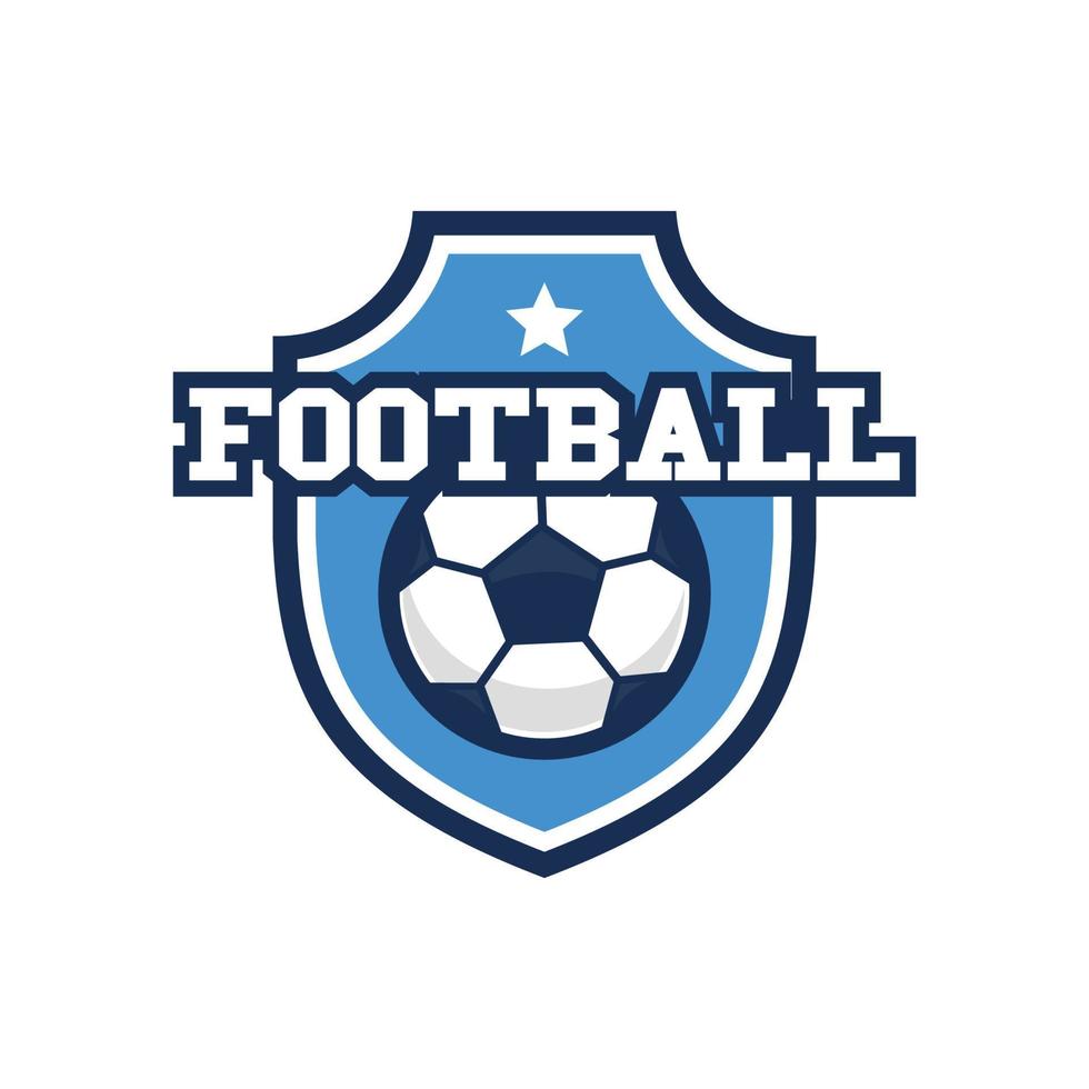 football Football logo conception vecteur