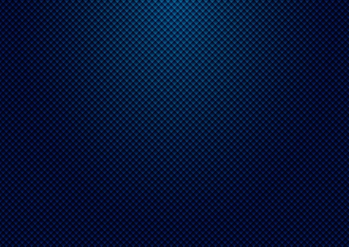 fond de grille motif carré bleu foncé rayé abstrait et texture avec éclairage. vecteur