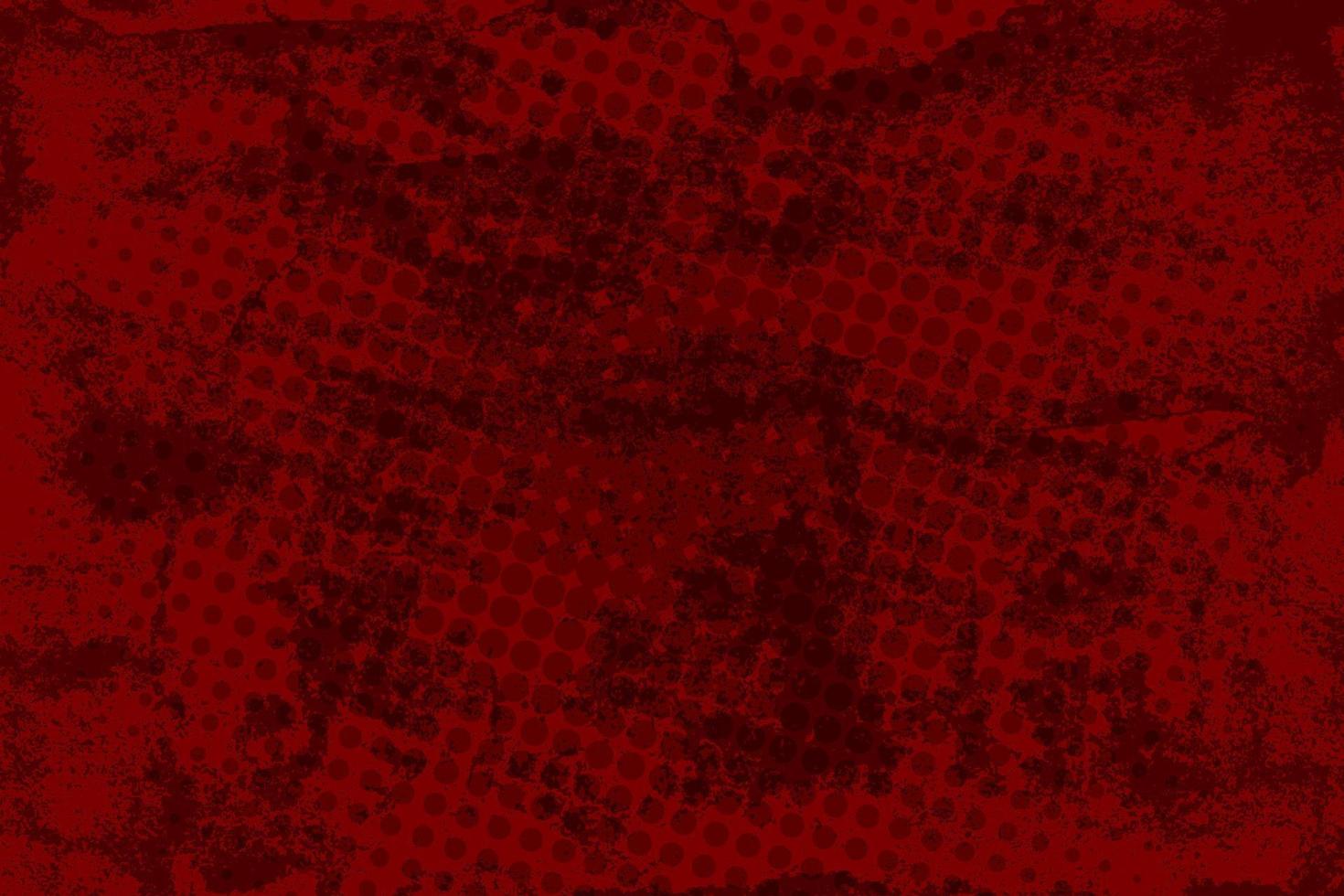 rouge abstrait grunge Contexte avec pointé, vecteur illustration