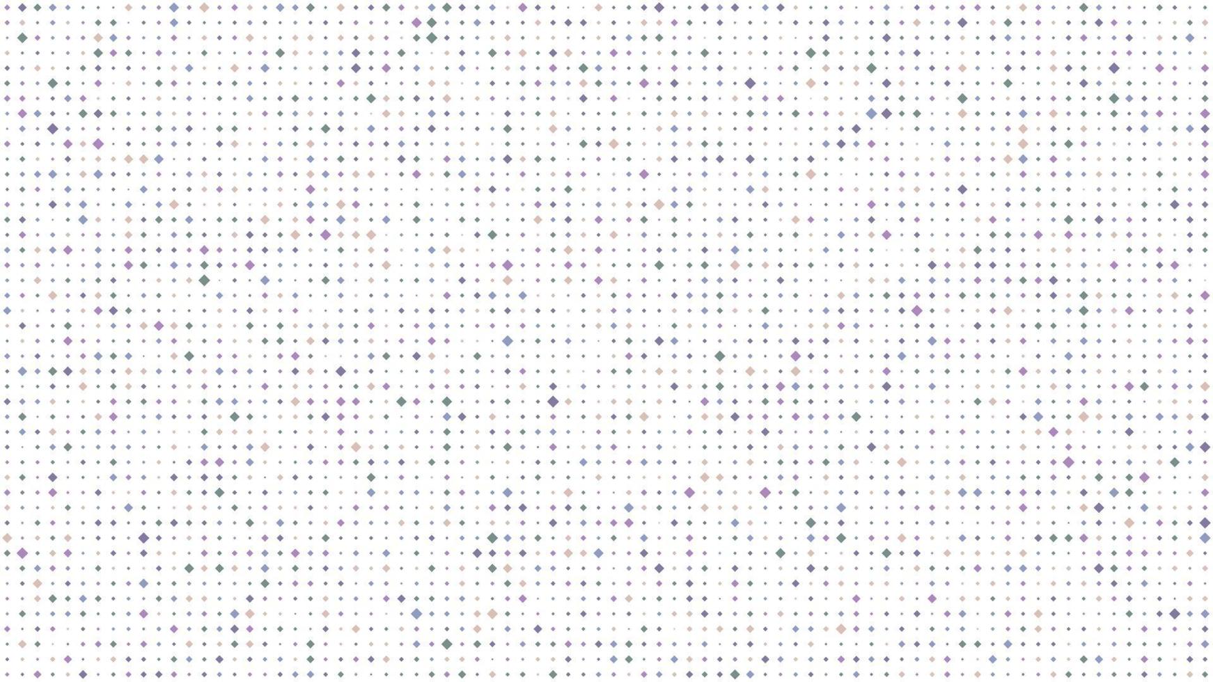 fond géométrique abstrait de carrés. fond de pixel bleu avec espace vide. illustration vectorielle. vecteur