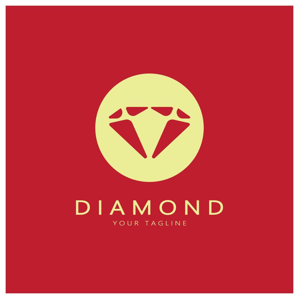 Facile diamant abstrait logo, pour affaires, badge, bijoux boutique, or boutique,application,vecteur vecteur