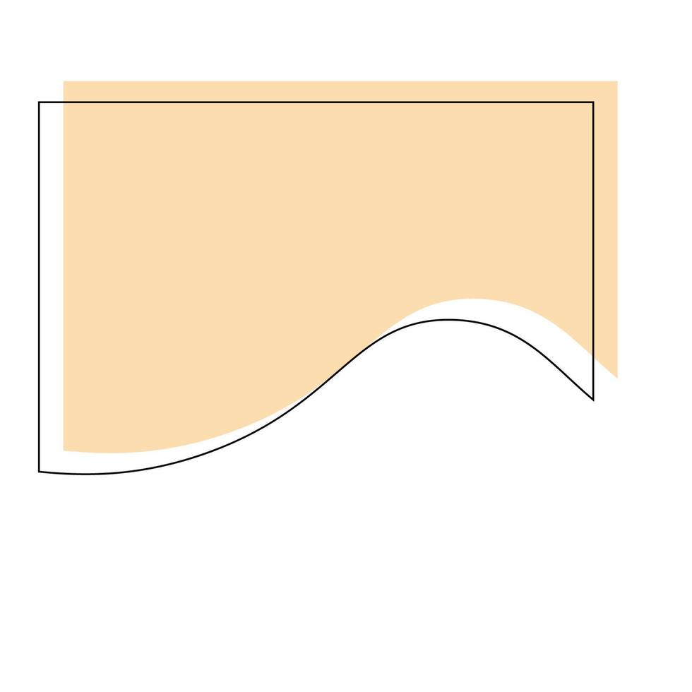 ligne dynamique abstrait formes vecteur