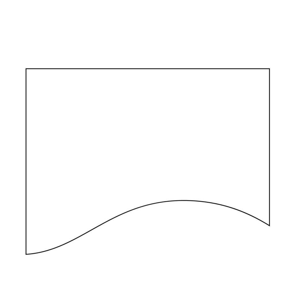 ligne dynamique abstrait formes vecteur