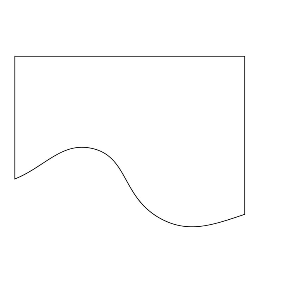 ligne dynamique abstrait formes vecteur