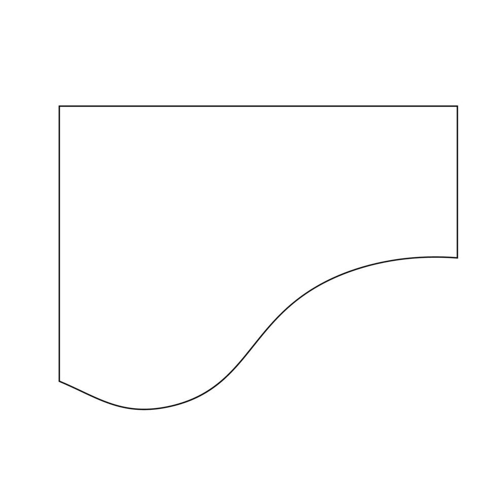 ligne dynamique abstrait formes vecteur