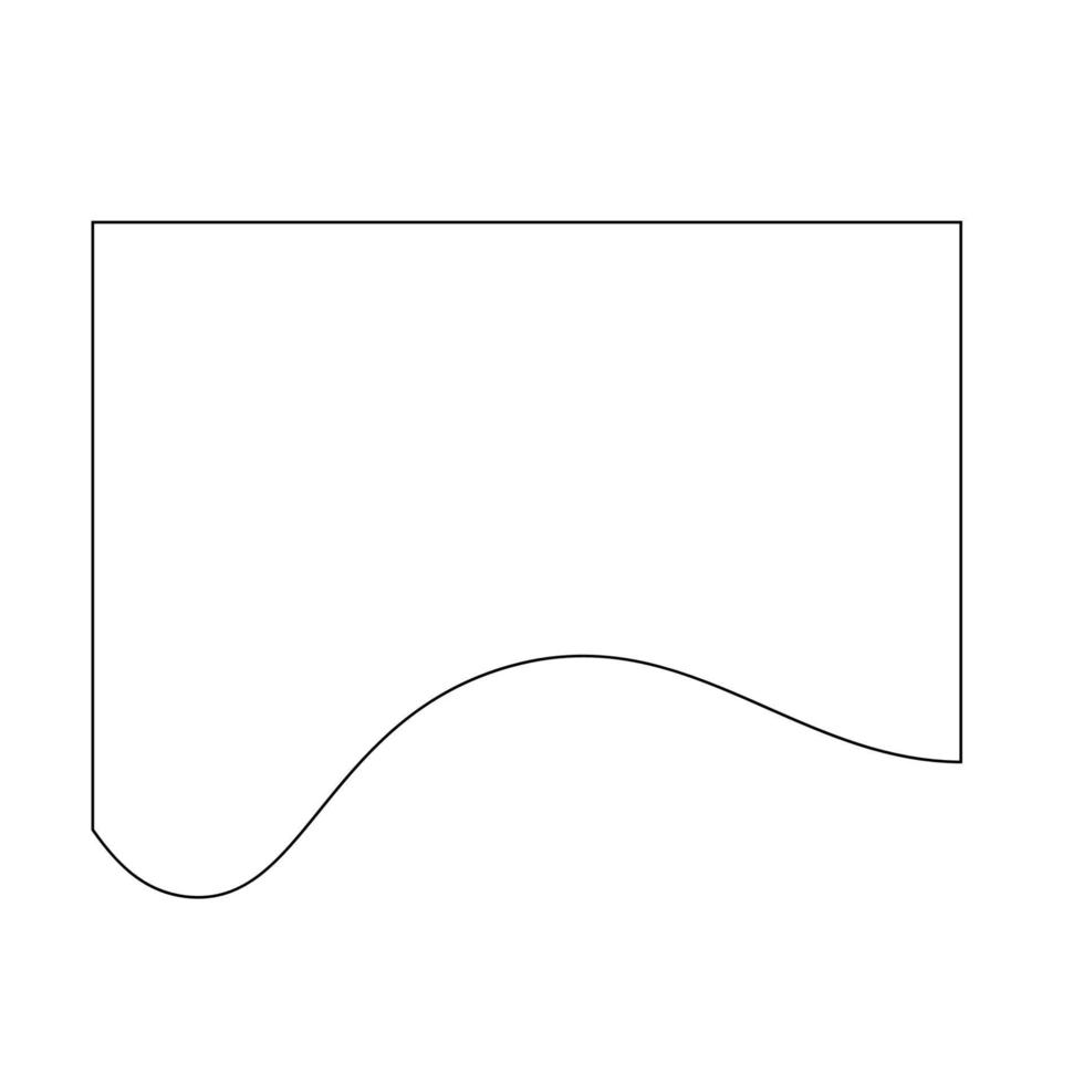 ligne dynamique abstrait formes vecteur