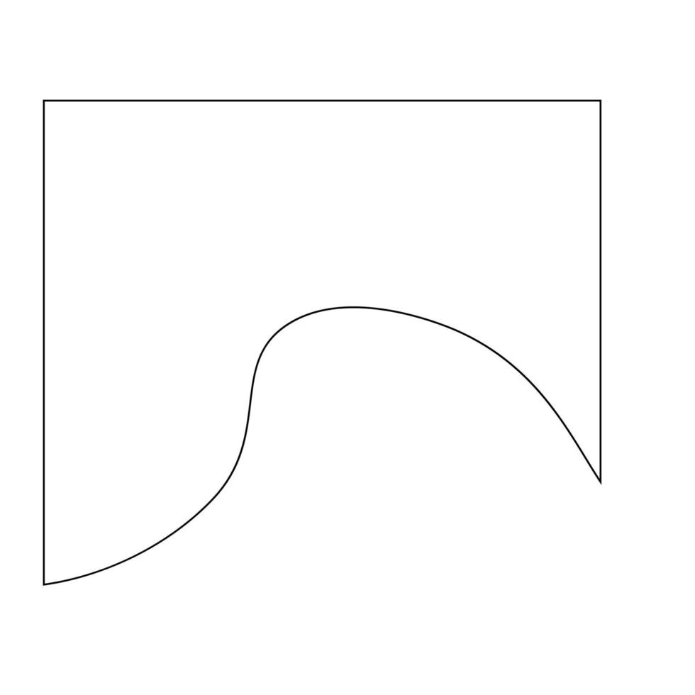 ligne dynamique abstrait formes vecteur