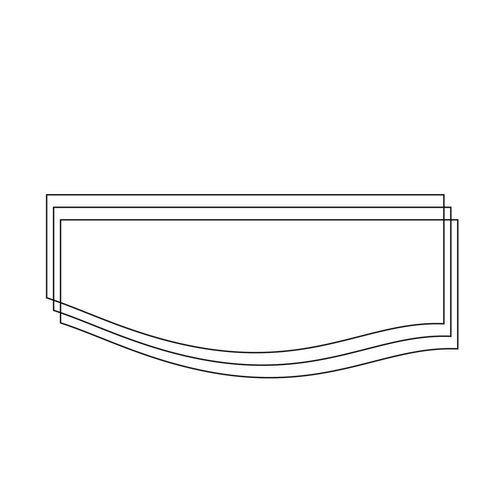 ligne dynamique abstrait formes vecteur