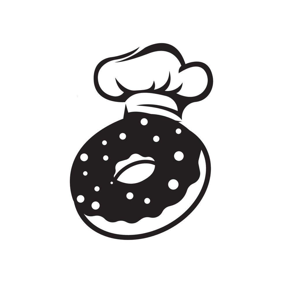 Donut icône symbole ,illustration conception modèle. vecteur