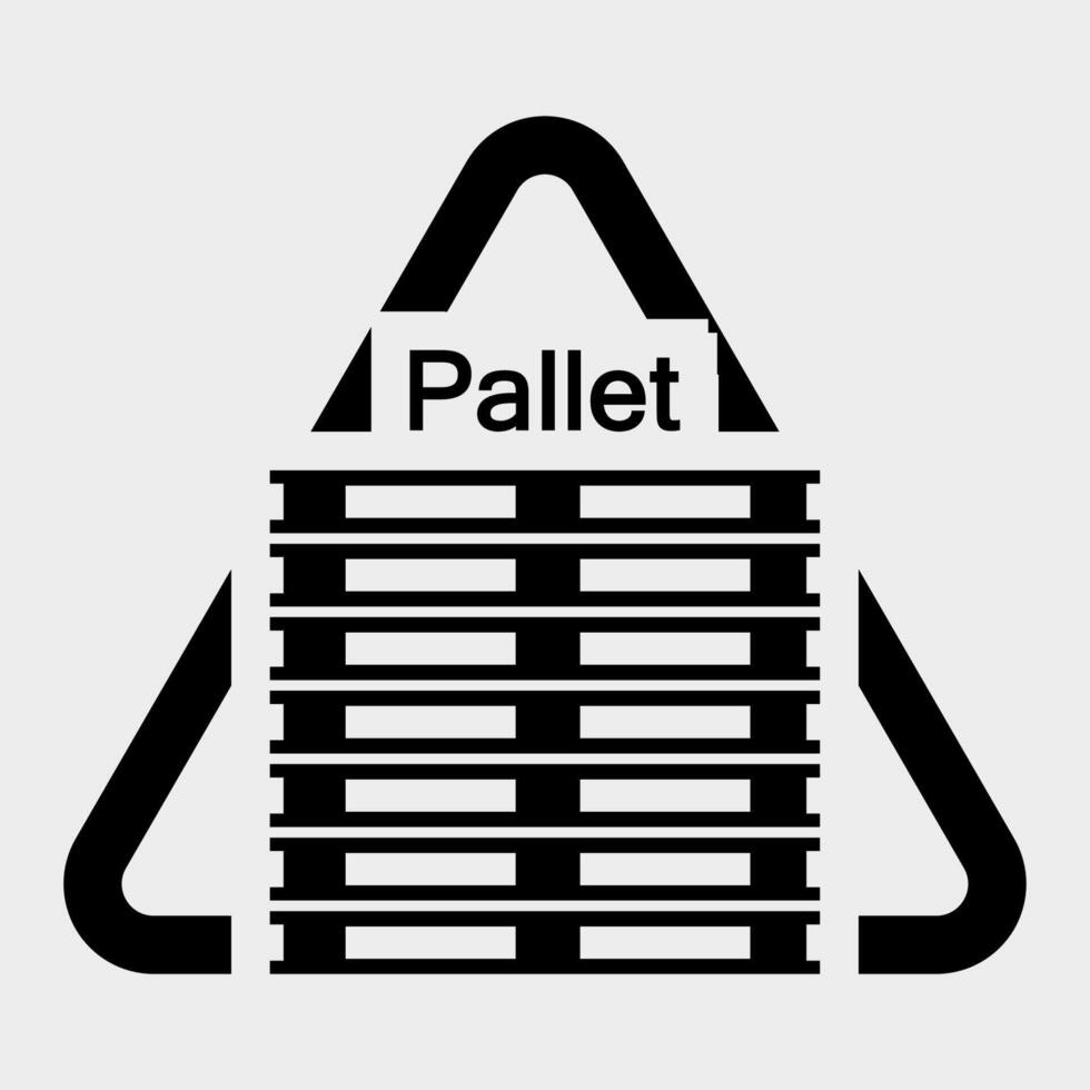 Ppe icon.stack correctement symbole signe isoler sur fond blanc, illustration vectorielle eps.10 vecteur