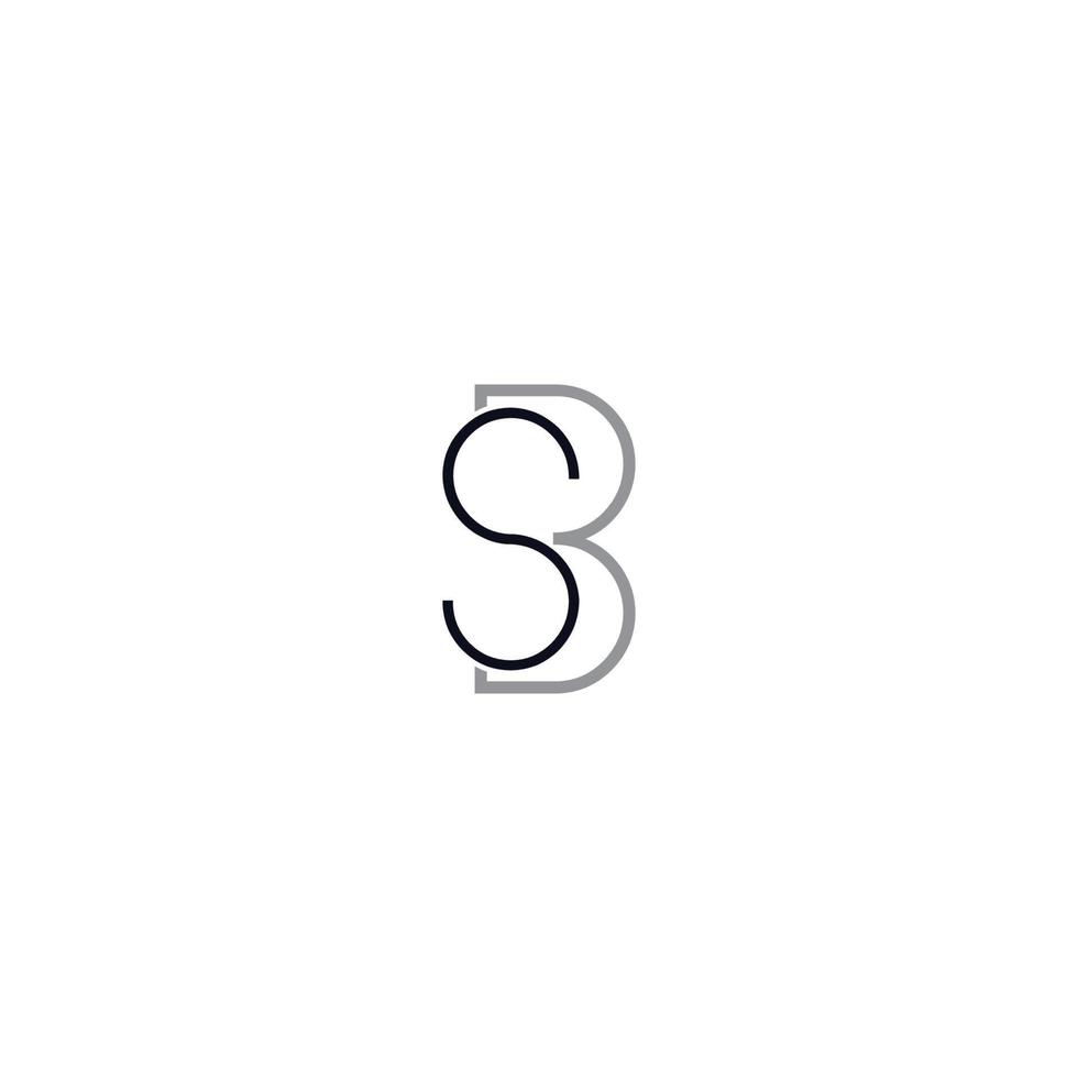 qn lettre moderne logo conception vecteur