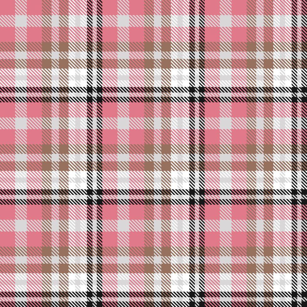 tartan plaid modèle conception texture est tissé dans une Facile sergé, deux plus de deux en dessous de le chaîne, avancer un fil à chaque passer. vecteur