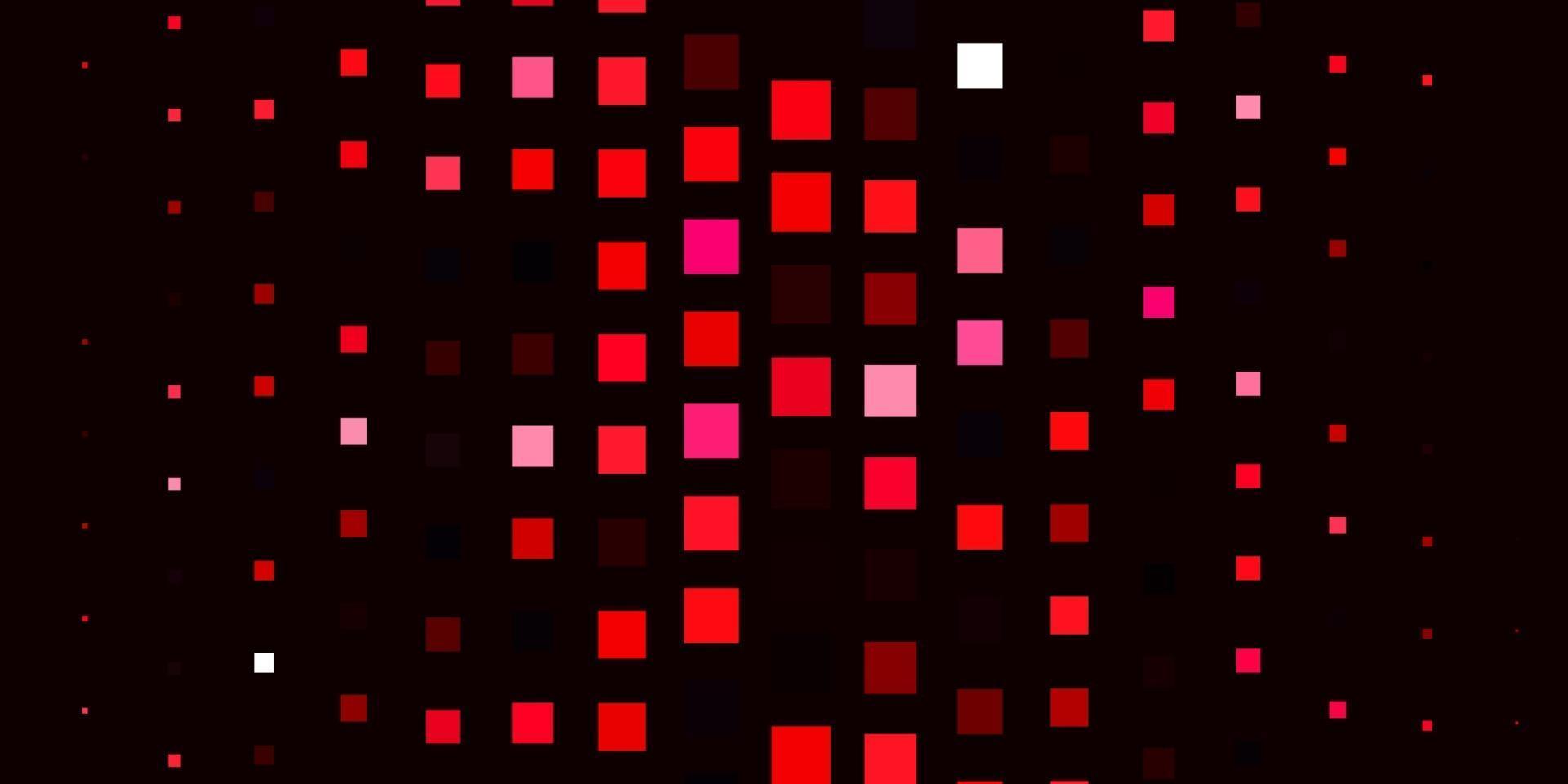 modèle vectoriel rose clair, rouge dans un style carré.