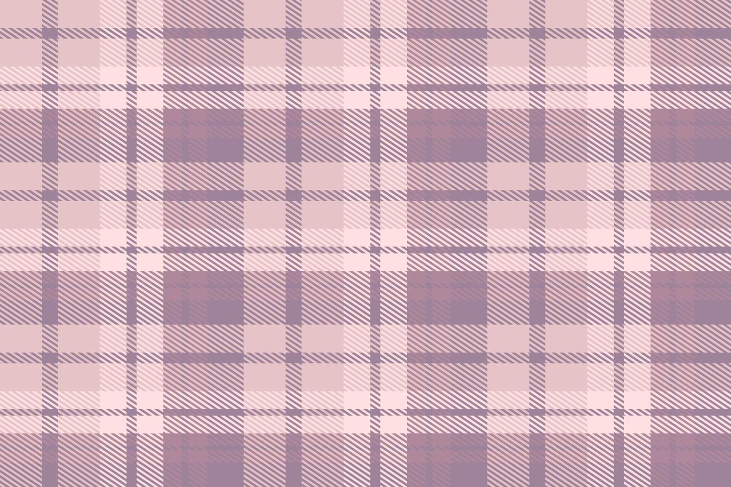 violet plaid modèle conception texture est une à motifs tissu qui consiste de sillonner franchi, horizontal et verticale bandes dans plusieurs couleurs. tartans sont considéré comme une culturel Écosse. vecteur