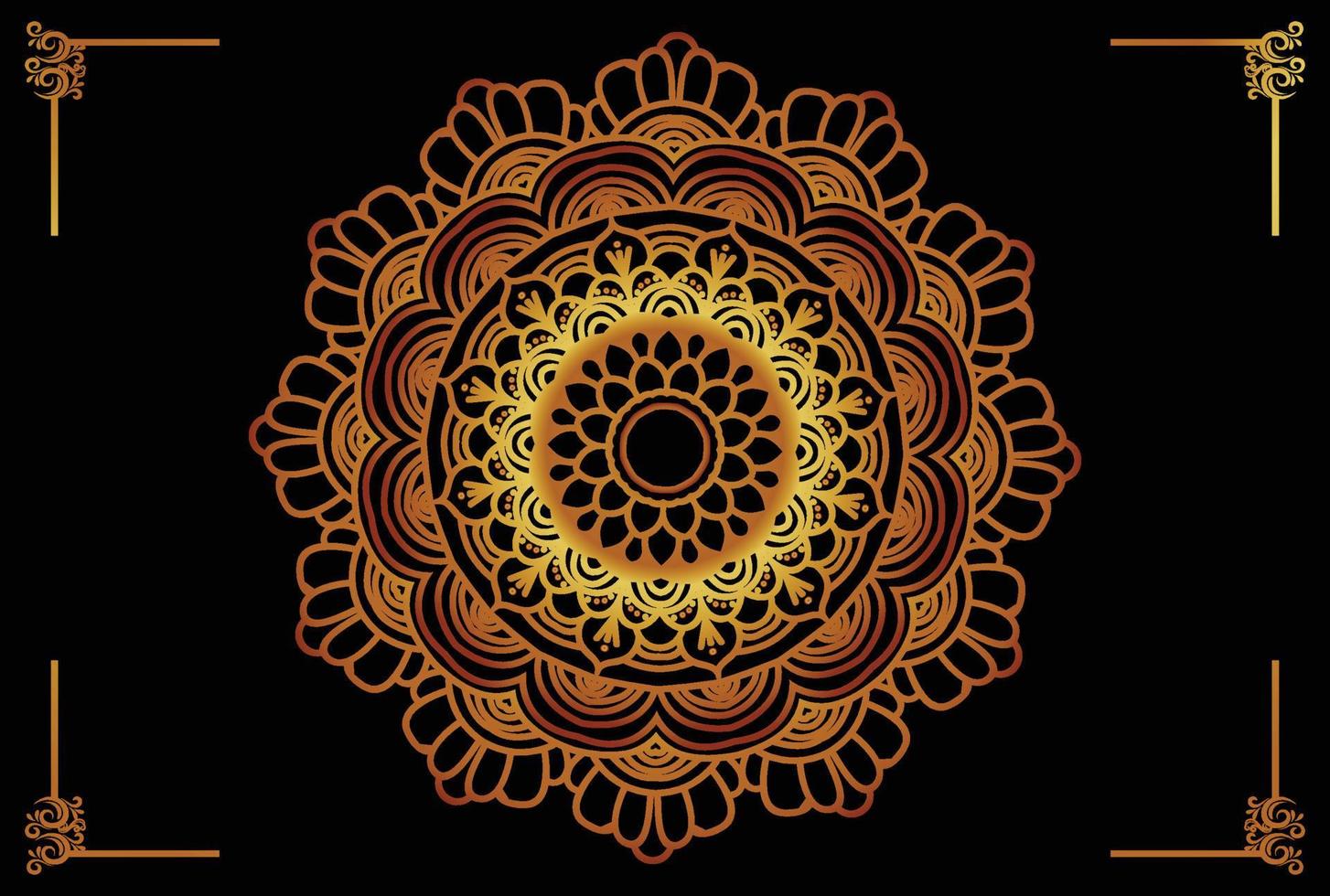 mandala floral modèle, ancien décoratif éléments gratuit vecteur