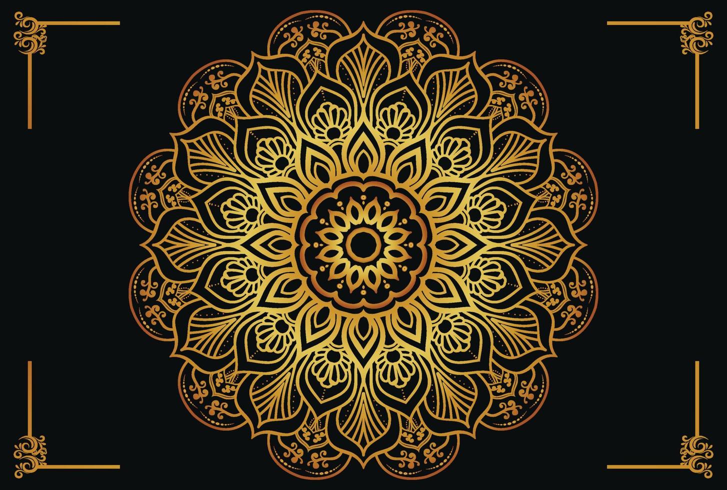 mandala floral modèle, ancien décoratif éléments gratuit vecteur