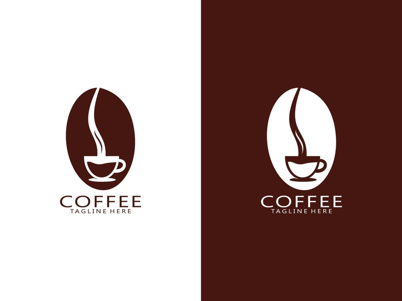 café logo conception modèle, vecteur café logo pour café magasin et tout affaires en relation à café.