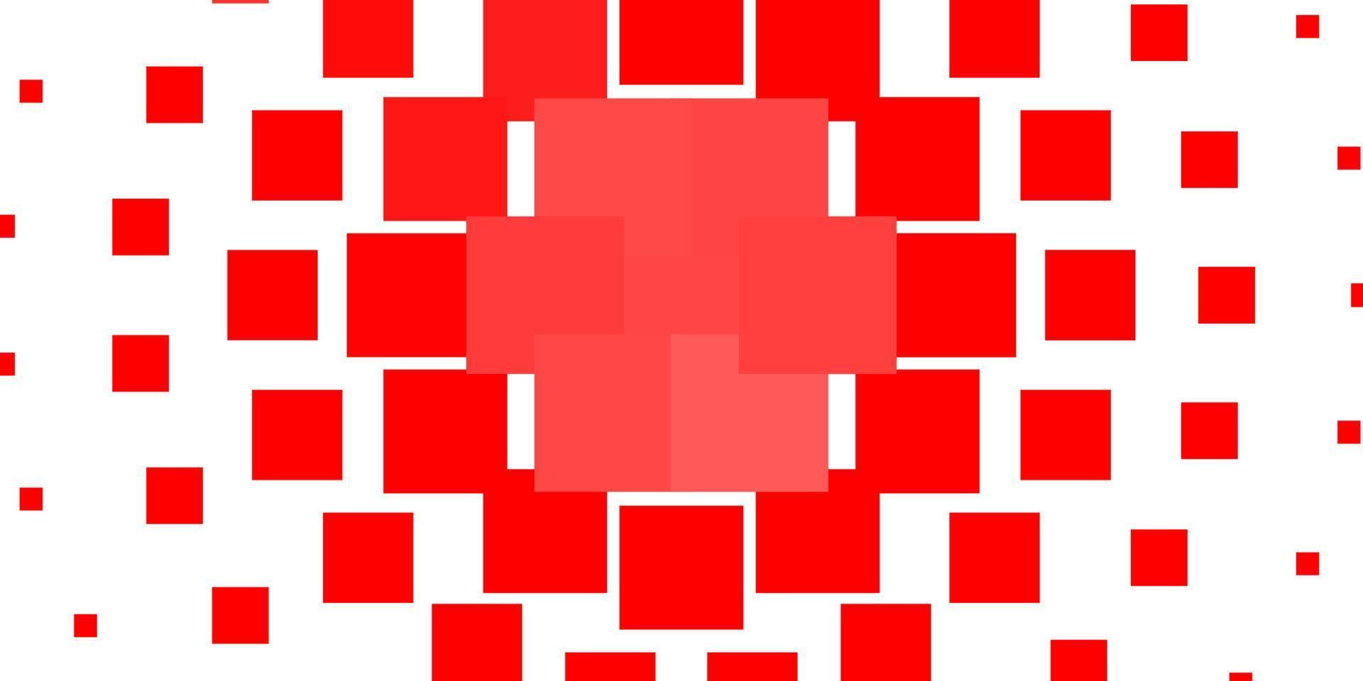 fond de vecteur rouge clair avec des rectangles.