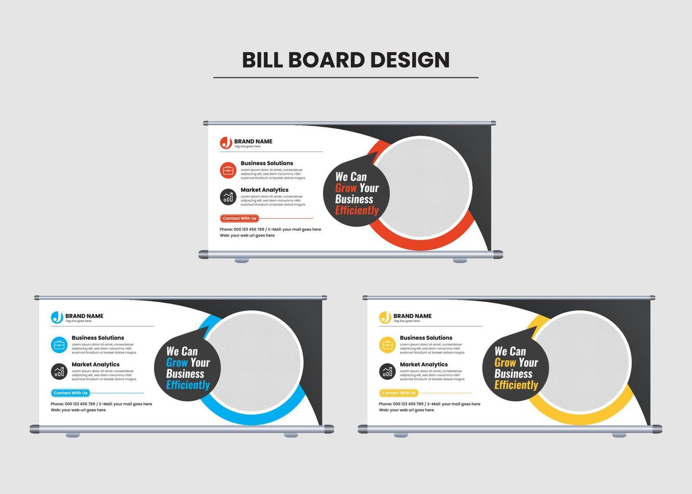 entreprise affaires facture planche conception vecteur