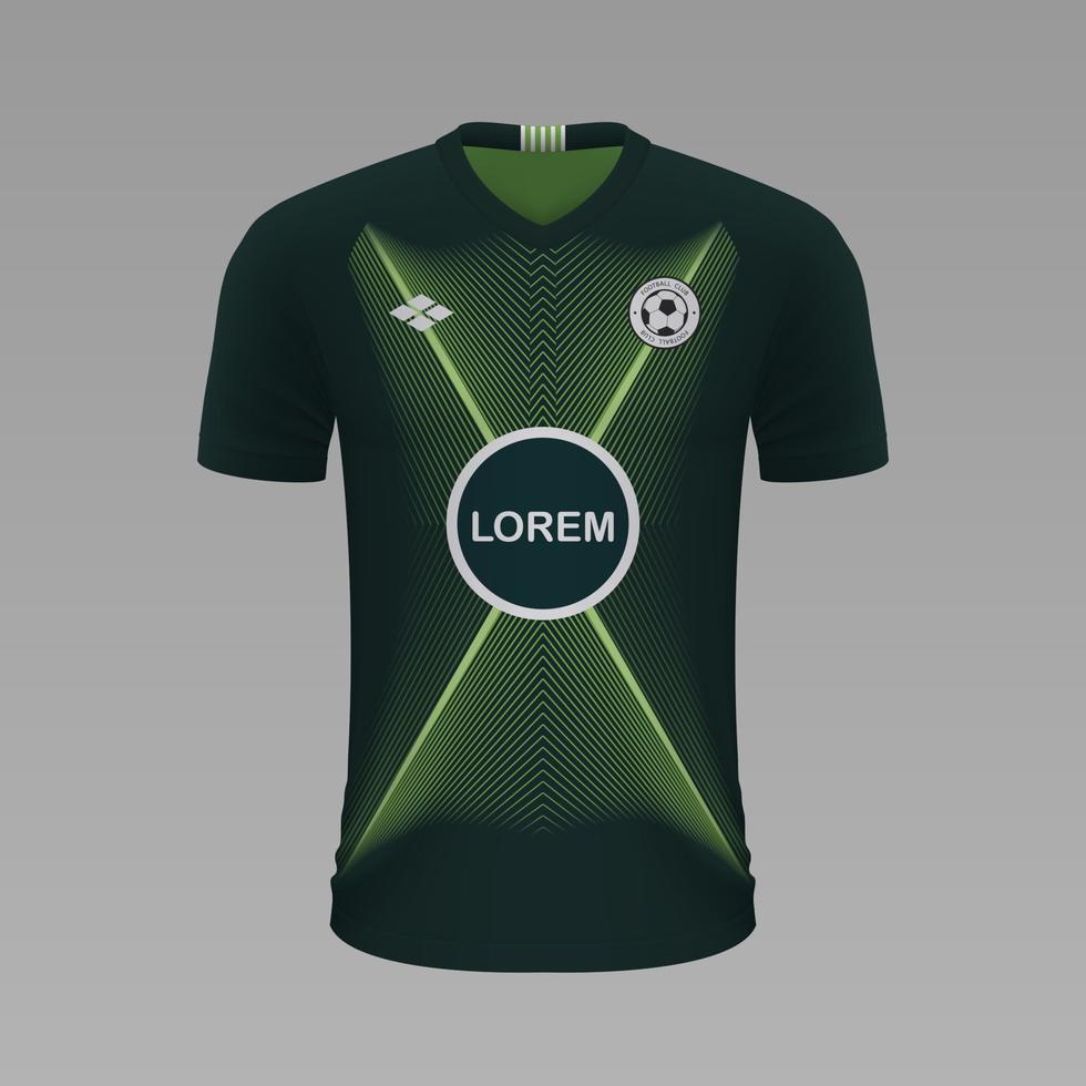 réaliste football chemise 2020 vecteur