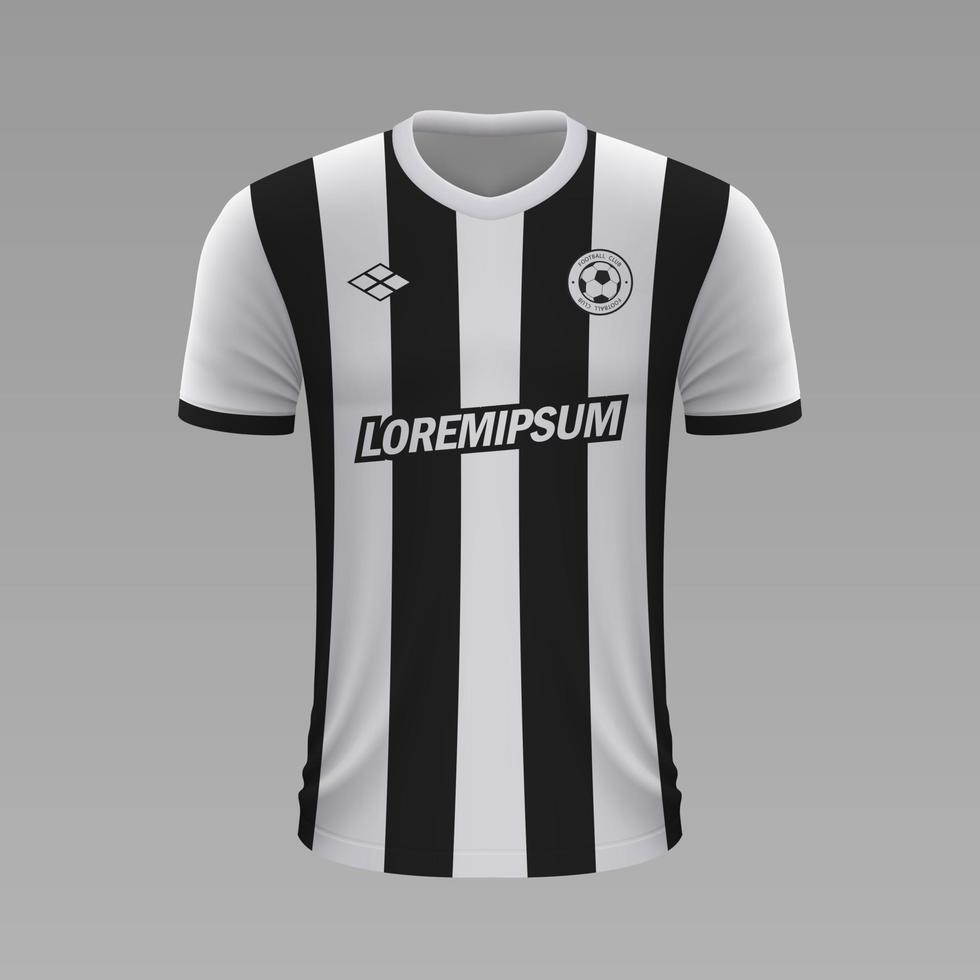 réaliste football chemise 2020 vecteur