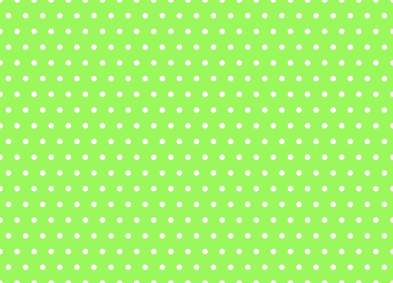 vert et blanc polka point modèle. vecteur Contexte.