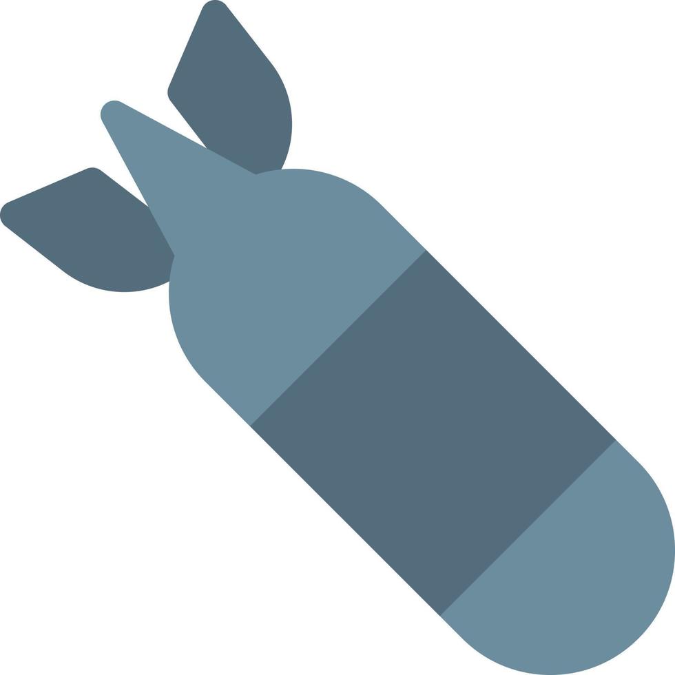 illustration vectorielle de missile sur un fond. symboles de qualité premium. icônes vectorielles pour le concept et la conception graphique. vecteur