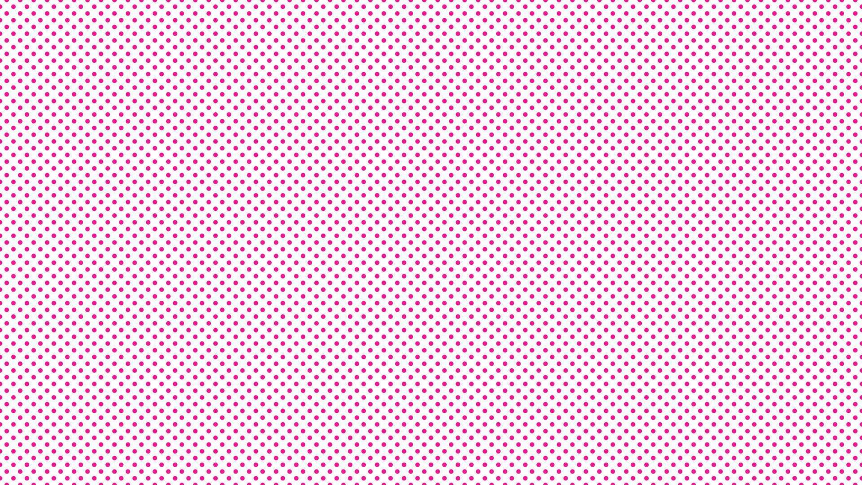 Profond rose Couleur polka points Contexte vecteur