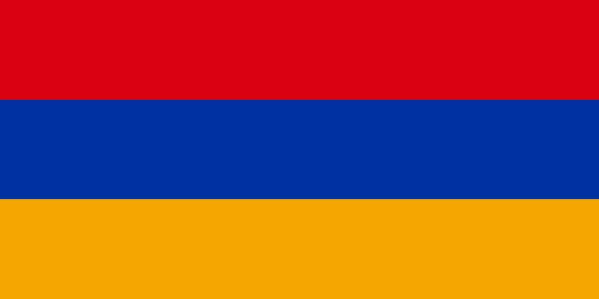 Facile carte Arménie vecteur