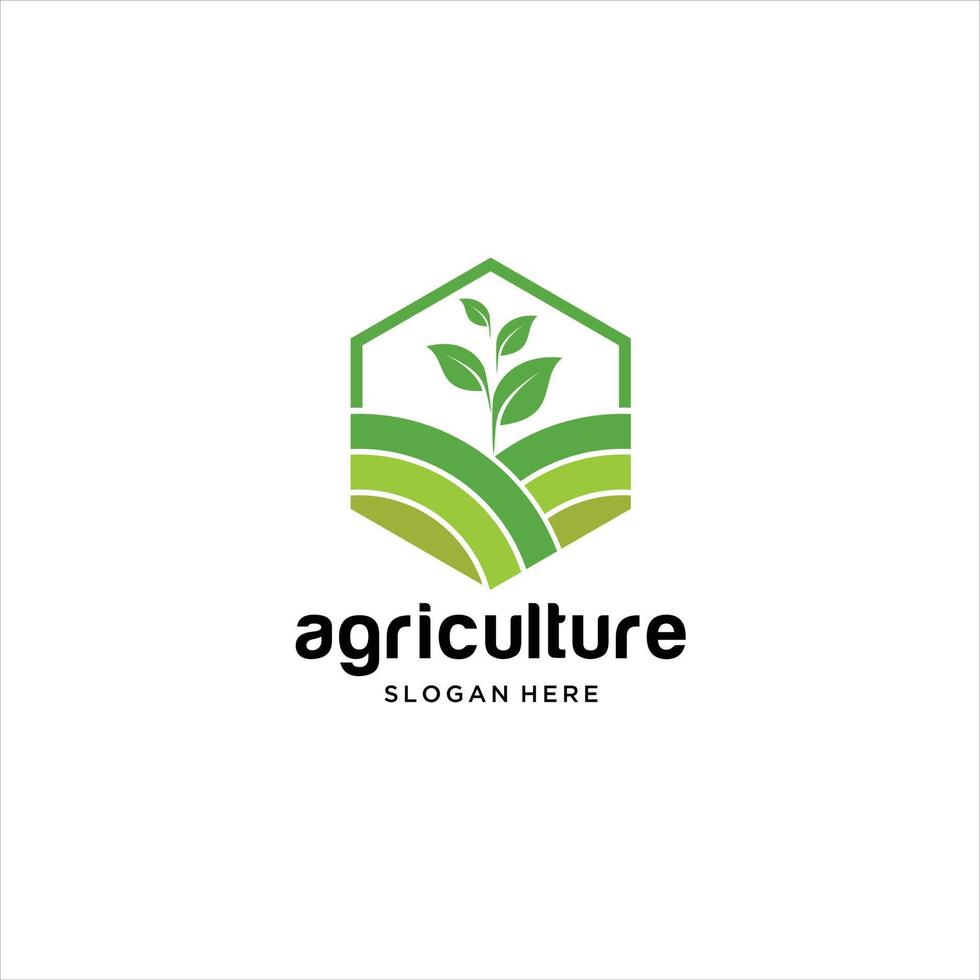 illustration de conception de logo vectoriel d'entreprise agricole, ferme de tracteurs, ferme de sol, champ de culture, pâturage, lait, grange, emblème, concept de conception, symbole créatif, icône.